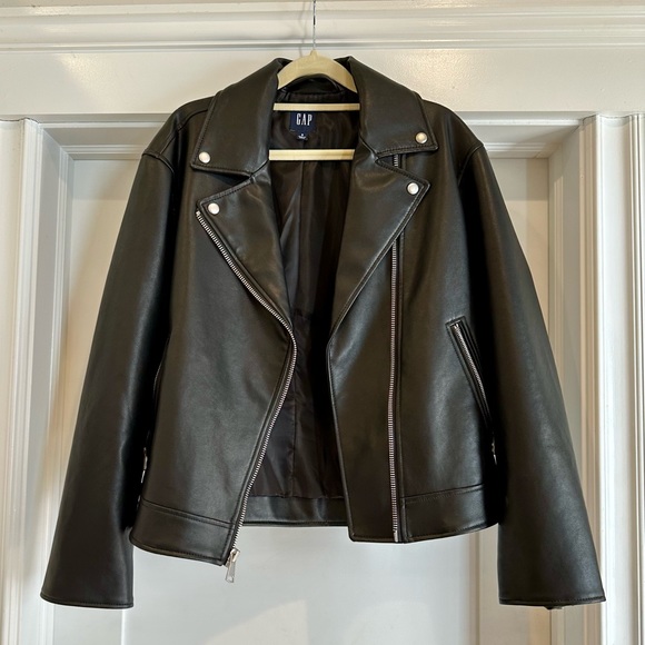 Gap faux leather jacket - Picture 1 of 4